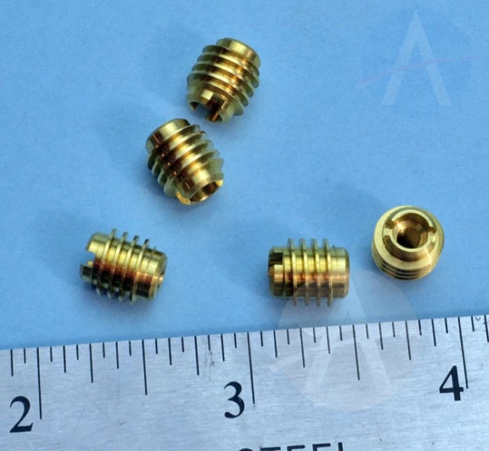 Threaded Brass Insert - 6 Pack 4 Threaded Brass Insert - 6 Pack - Image 2