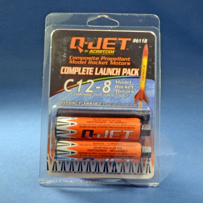 Quest Q-Jet Composite Motor - C12-8 4 Quest Q-Jet Composite Motor - C12-8 - Image 2