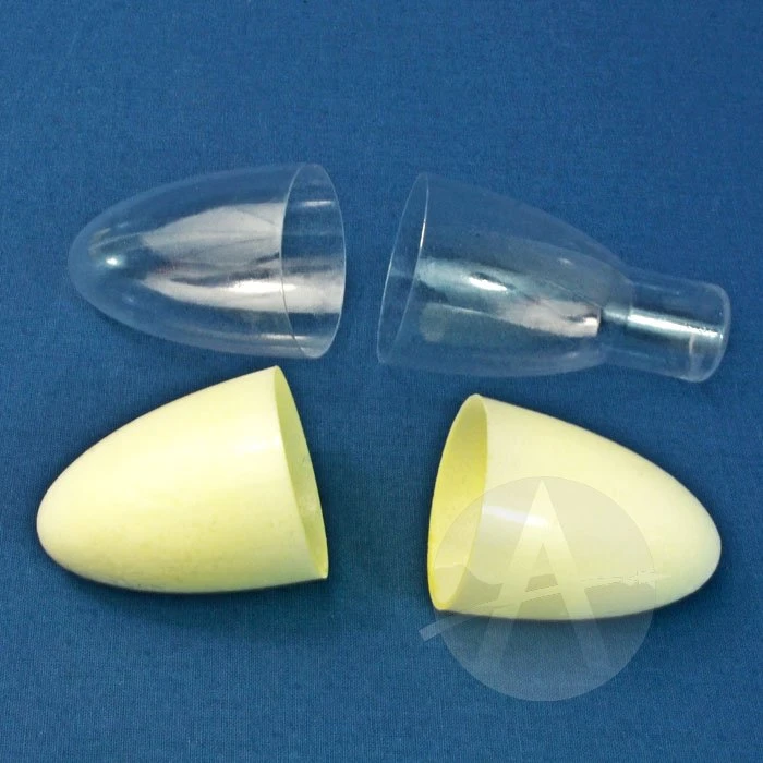 Vac-Form Egg Capsule CLEAR With Foam Egg Protector (1/pk) 3 Vac-Form Egg Capsule CLEAR With Foam Egg Protector (1/pk)