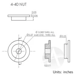 4-40 Vindicoat Aluminum Fastener Inserts 16 4-40 Vindicoat Aluminum Fastener Inserts -Hot Sale Toys Store 6f7a0dd61935b9acca46cd3c9b2ea00f.image .700x700