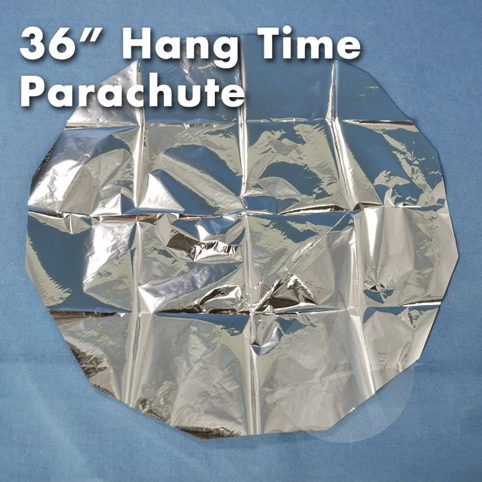 ASP 36" 1/4mil "Hang Time" Competition Parachute Kit 3 ASP 36" 1/4mil "Hang Time" Competition Parachute Kit