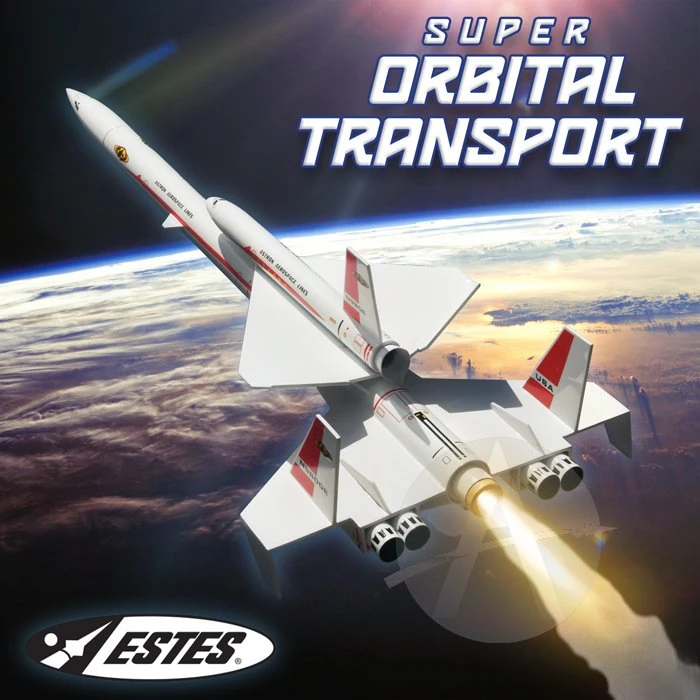 Estes Super Orbital Transport Rocket Kit 3 Estes Super Orbital Transport Rocket Kit