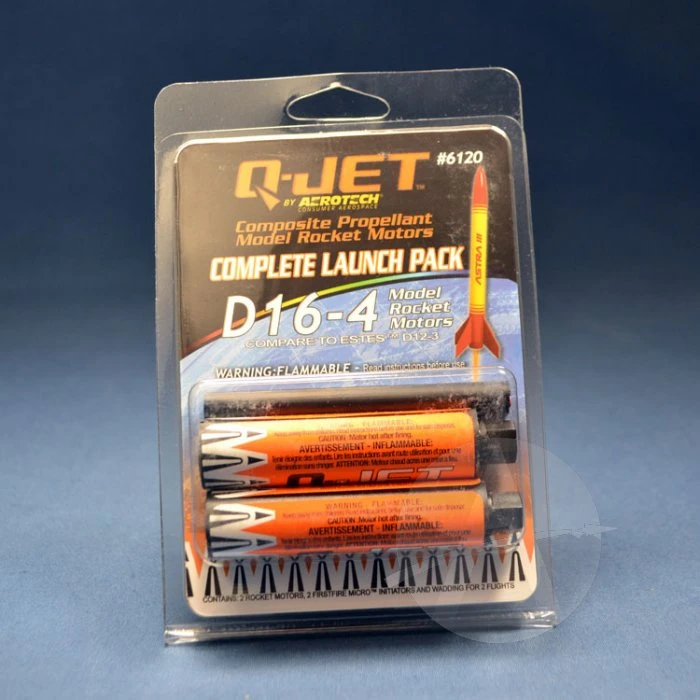 Quest Q-Jet Composite Motor - D16-4 4 Quest Q-Jet Composite Motor - D16-4 - Image 2